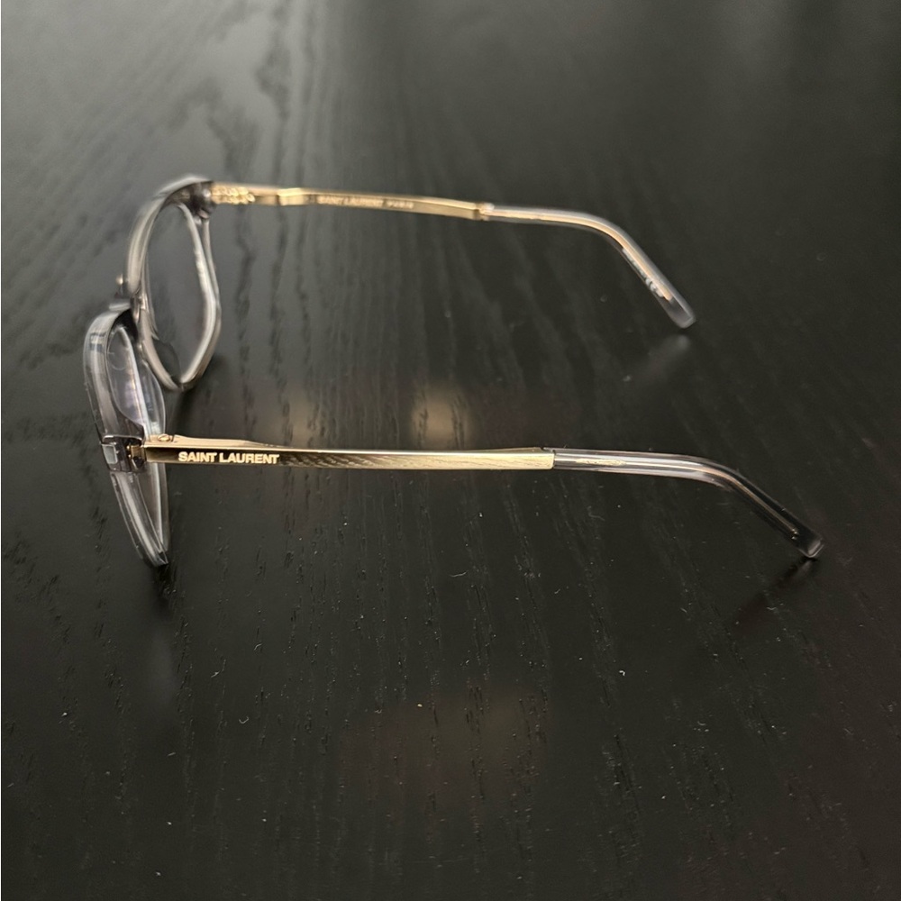 Saint Laurent SL26 Translucent Prescription Glasses - Picture 3 of 11